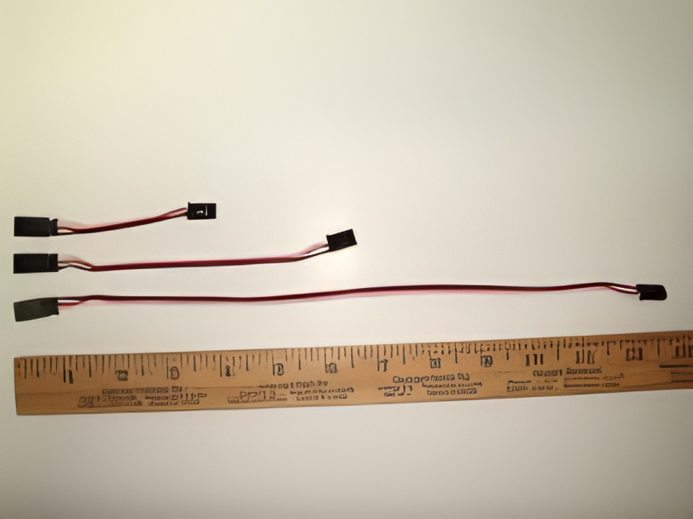 Futaba HD Extension Harness 3", 6", ~10", or ~12"