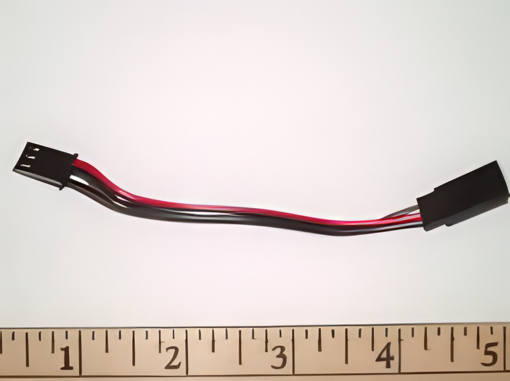 Adapter Fem. JR/Spek/Hitec/Airtronics to Male Old Airtronics (Modern Servo into Old Air RX)