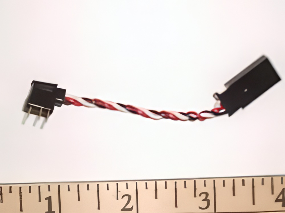 Adapter Female Futaba J to Male Futaba G (Futaba J servo to Futaba G RX)