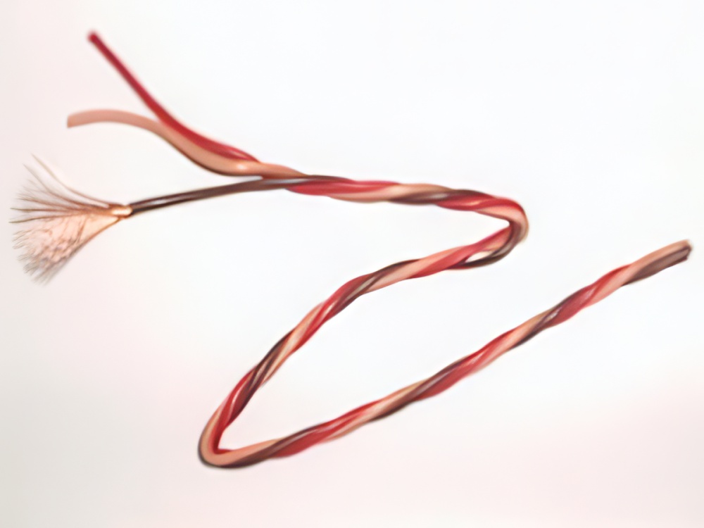 3-Pole JR colored Servo Twisted Silicone Insulated Wire 20GA