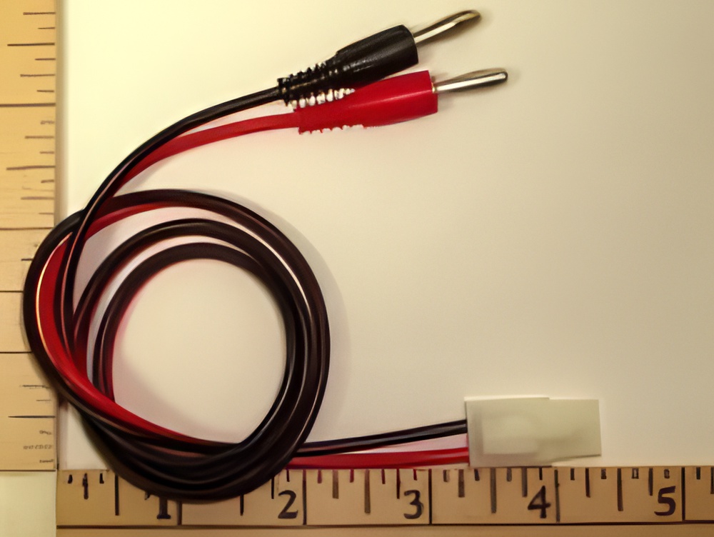Kyosho MALE CLIP Charge Cord