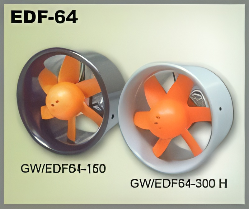 EDF064 w/2028-4 Brushless Motor