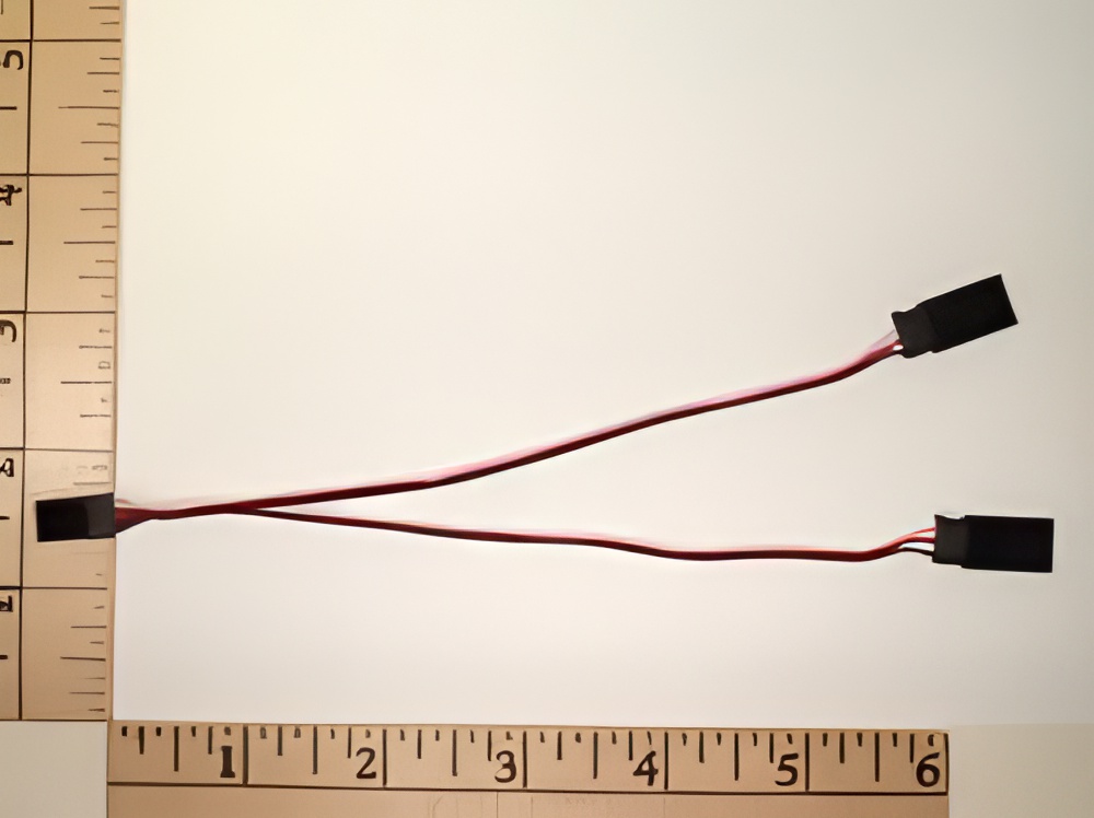 3-Pole/Wire Servo 6" Micro Lite V Harness Universal