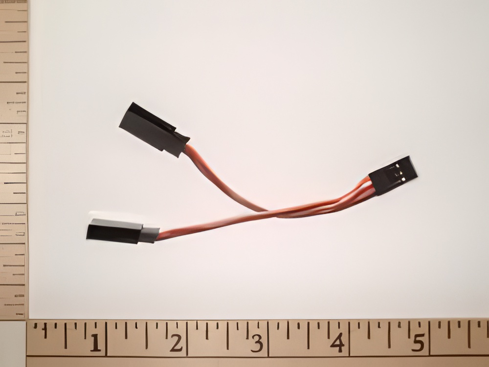 3-Pole/Wire Servo 4" Micro Lite V Harness