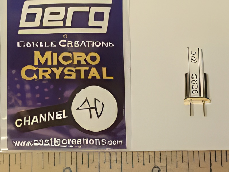 Berg Micro Crystal by Castle Creations, New or Used, While Supplies Last!
