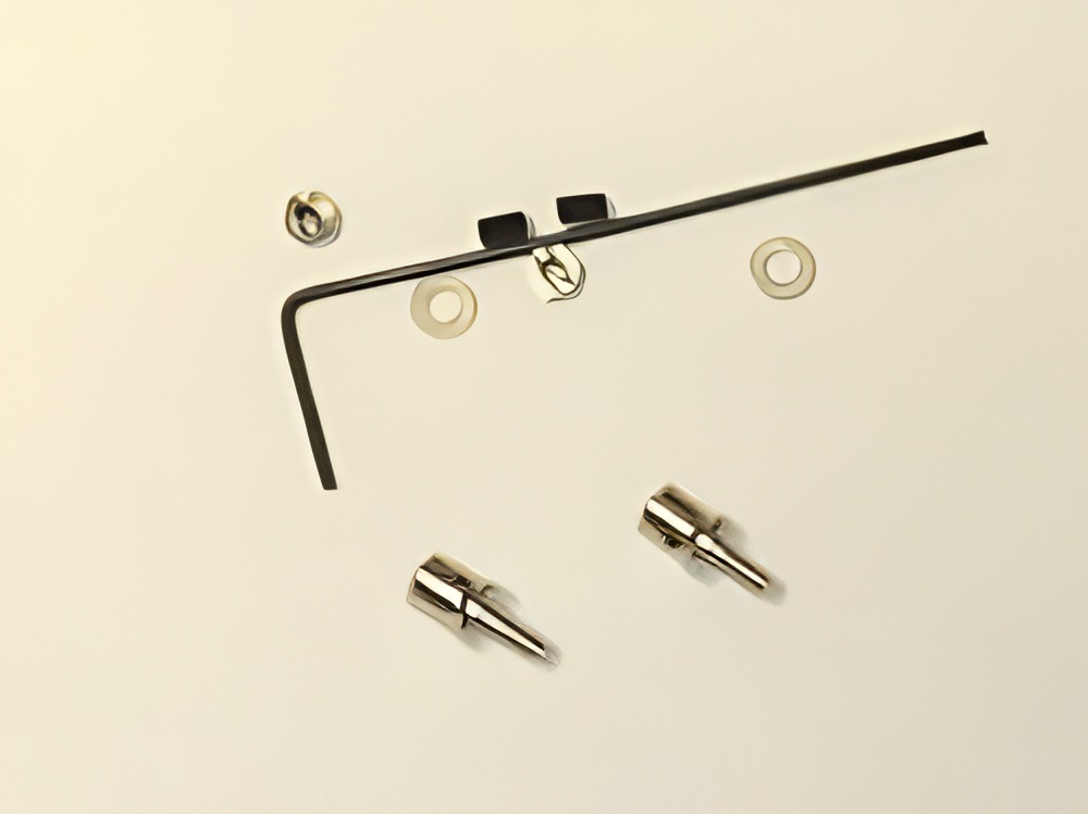 Micro EZ-A-Just Rod End Connectors up to .032 wire.