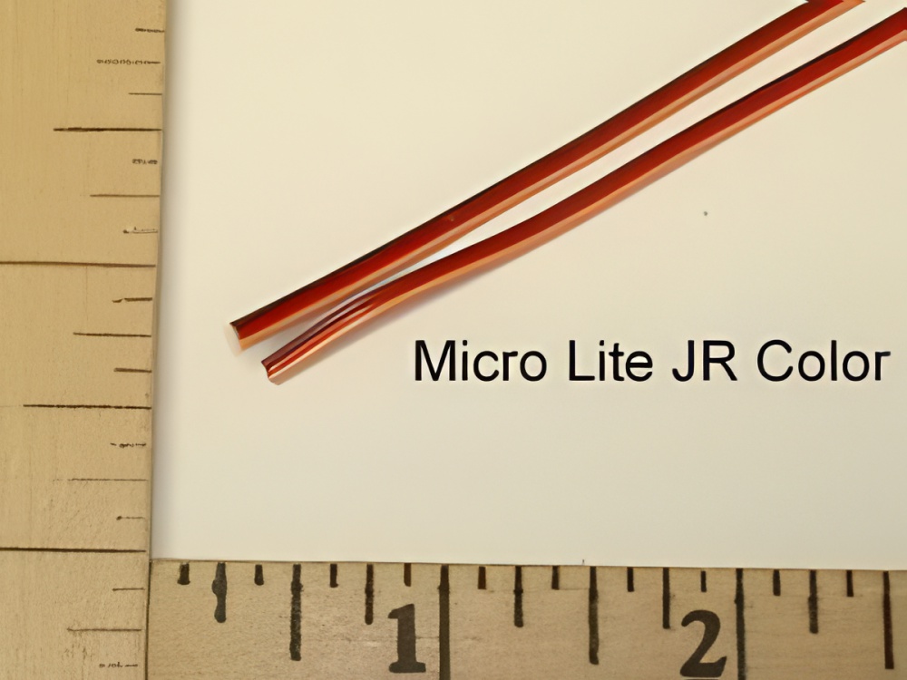 3-Pole JR Colored Servo Micro Lite Wire 30 Gauge