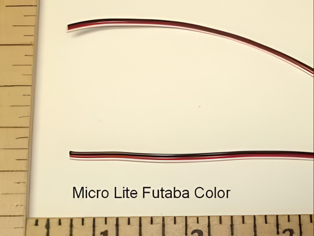 3-Pole Futaba Colored Micro Lite Wire 30 Gauge