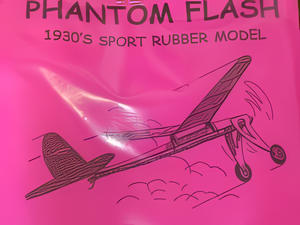 Free Flight Old Time Rubber "Phantom Flash" Brand X Models