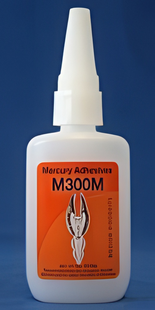 Mercury M300 medium viscosity adhesive 1 oz