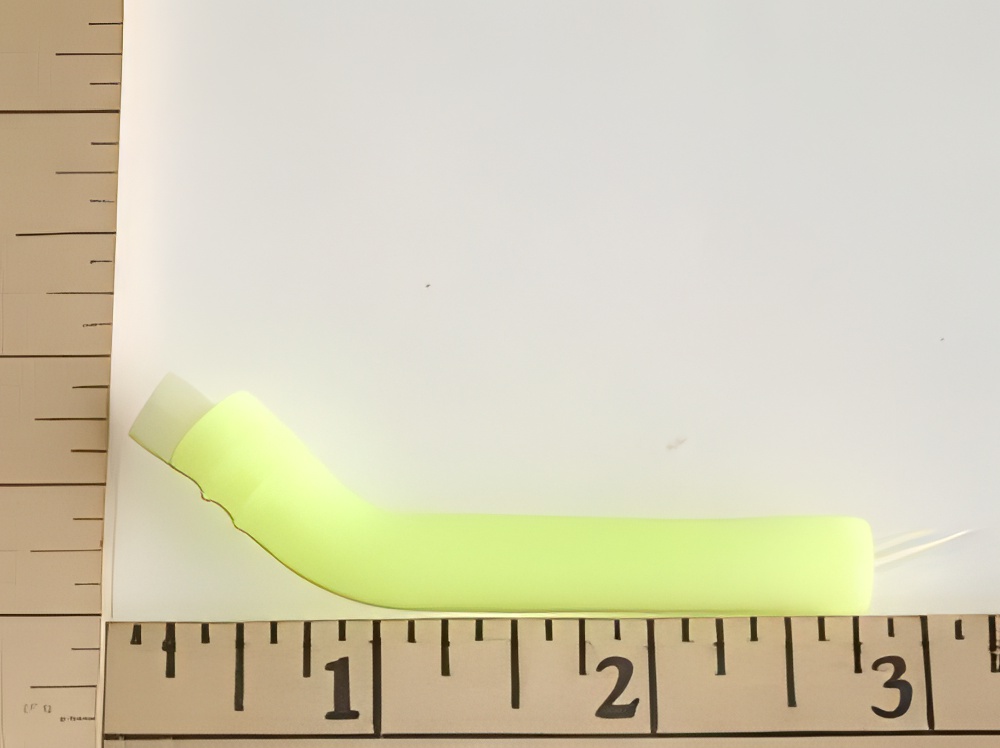 Radical RC Silicone Exhaust Deflector for .10 to .15 Size Engines Yellow 6MM