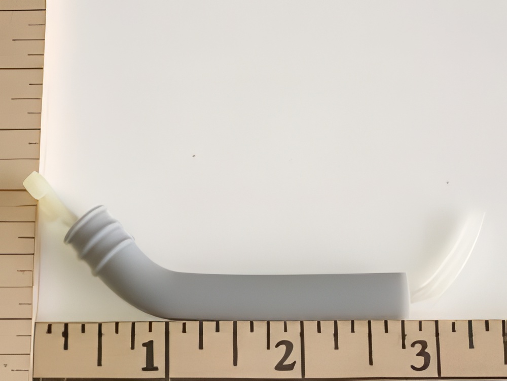 Radical RC Silicone Exhaust Deflector for .10 to .15 Size Engines Gray 6MM