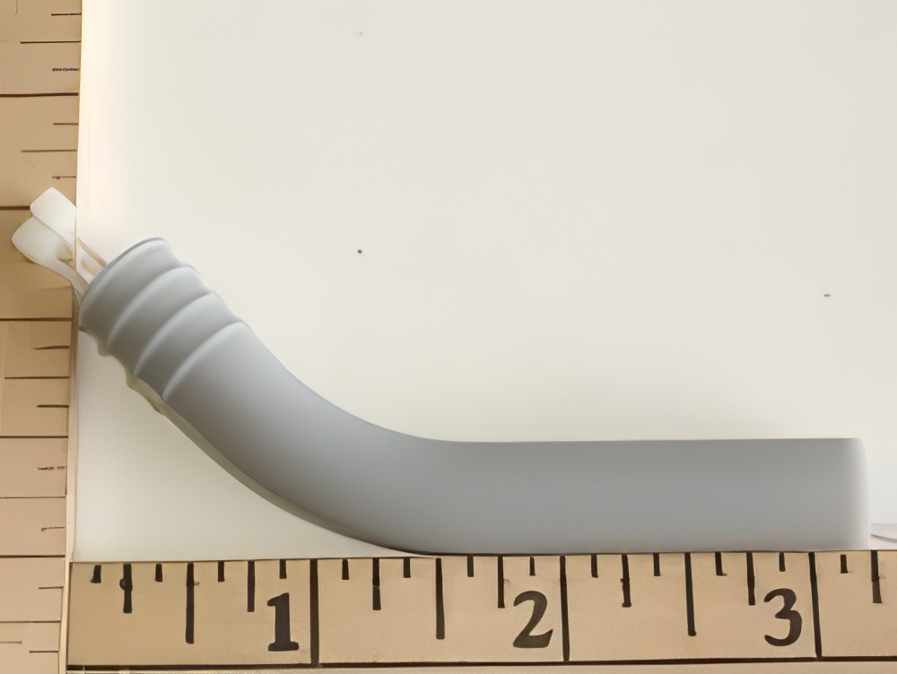 Radical RC Silicone Exhaust Deflector for .15 to .32 Size Engines Gray 8MM