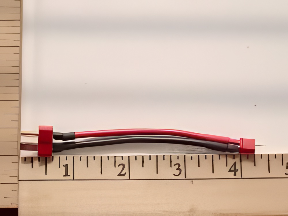 Deans Ultra Battery to Deans Mini 2 Pin Polarized ESC Adapter