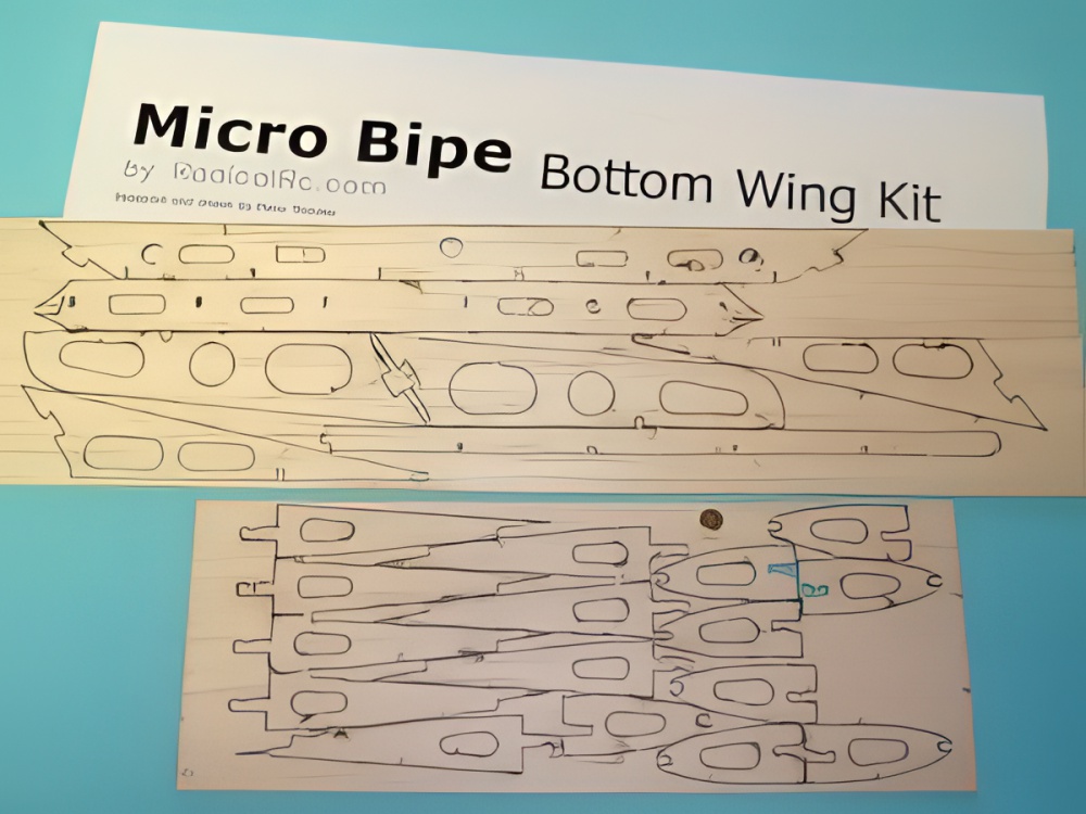 RRC Micro Bipe Bottom Wing Kit