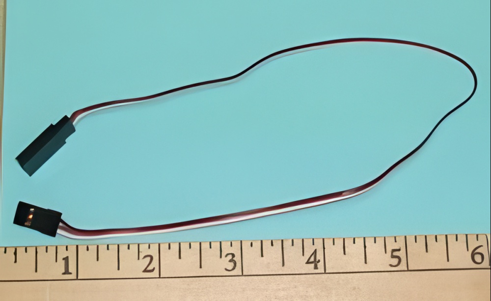 3-Pole/Wire Micro Lite Extension Harness 18"