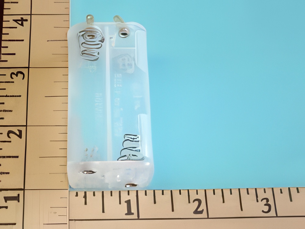 4 AA Cell Holder/Box Only with Solder Tabs