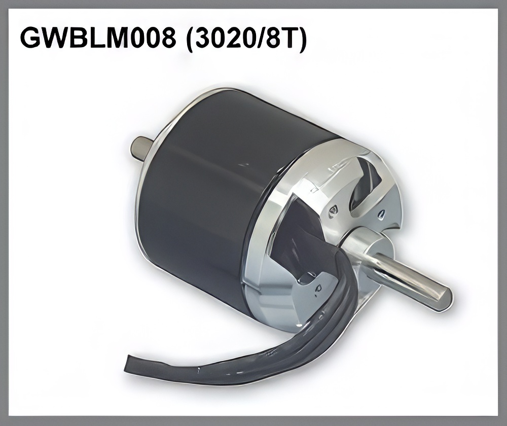 GWS Brushless Outrunner Motor 3020/8T CNC