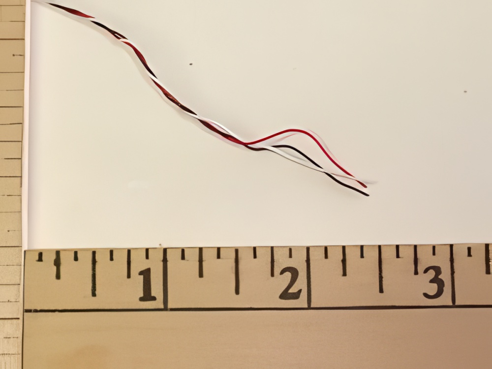 3-Pole Futaba Colored Sub Micro Twisted Servo Wire