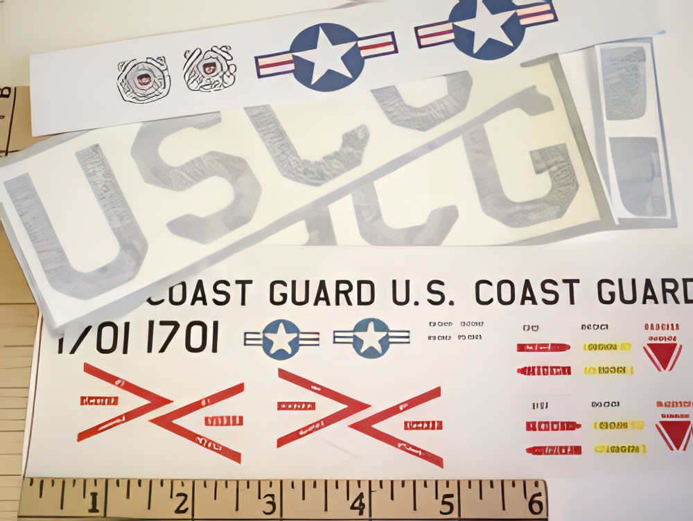 Radical RC US Coast Guard Graphics Set