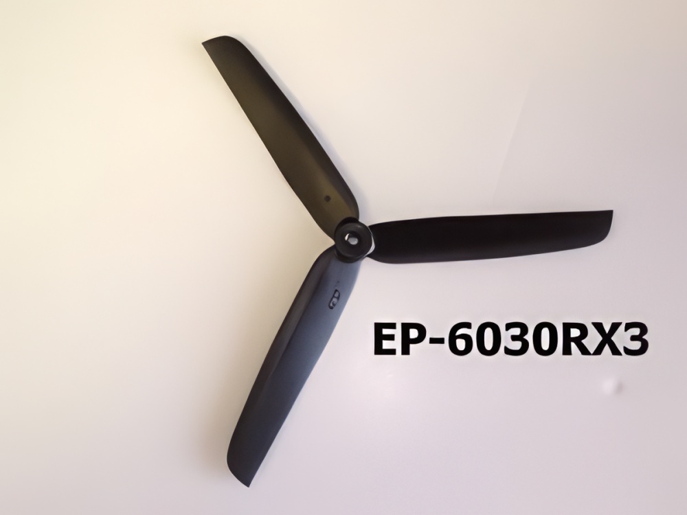 GWS 3 Blade Prop HD 6 x 3 COUNTER ROTATING, Black