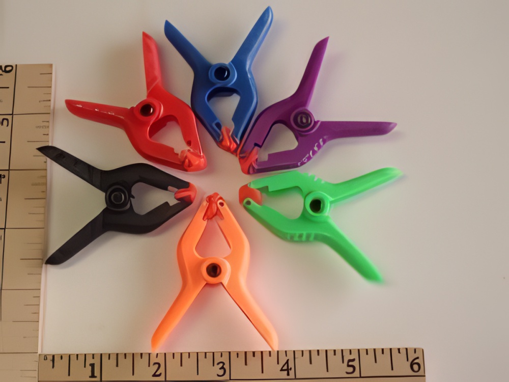RRC 2" Hobby Plastic Clamps 6 Pack