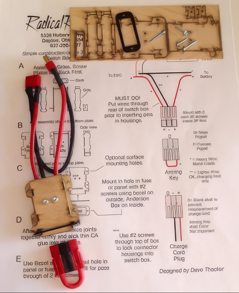 RRC Anderson 3-Pole Laser Cut Mounting Box