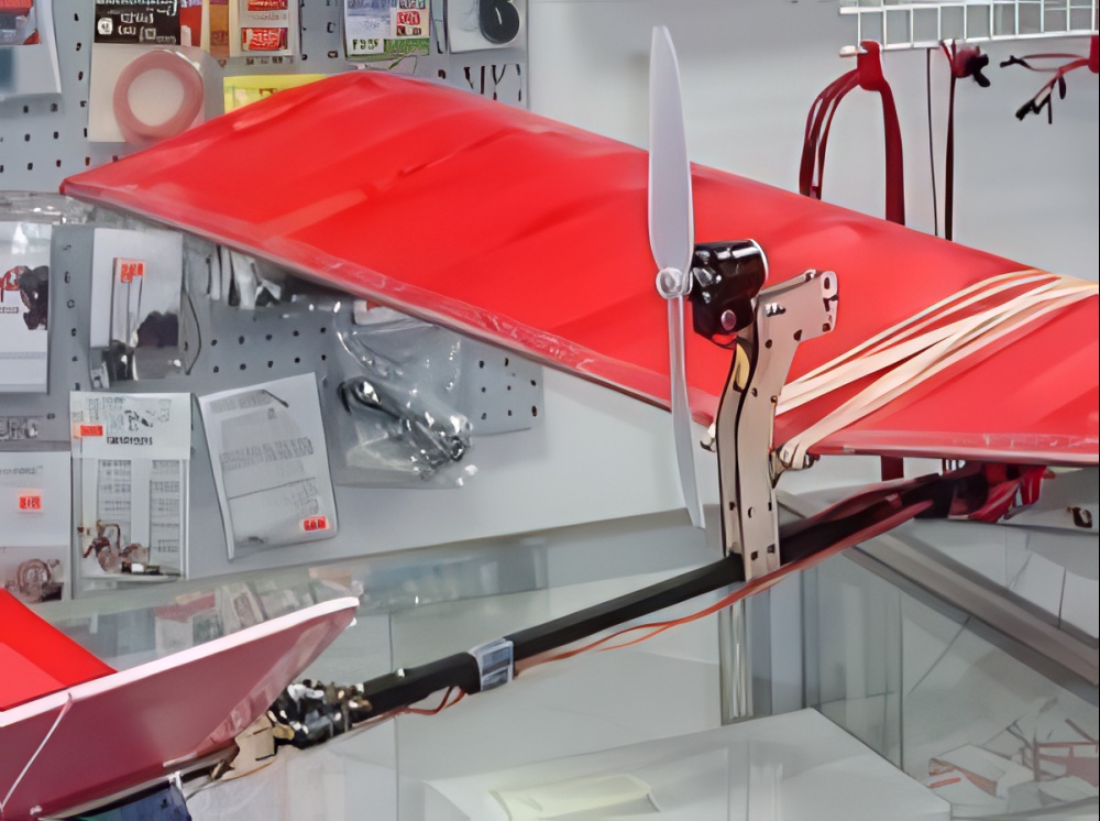 Slow Stick Pusher Motor and Wing Mount Set