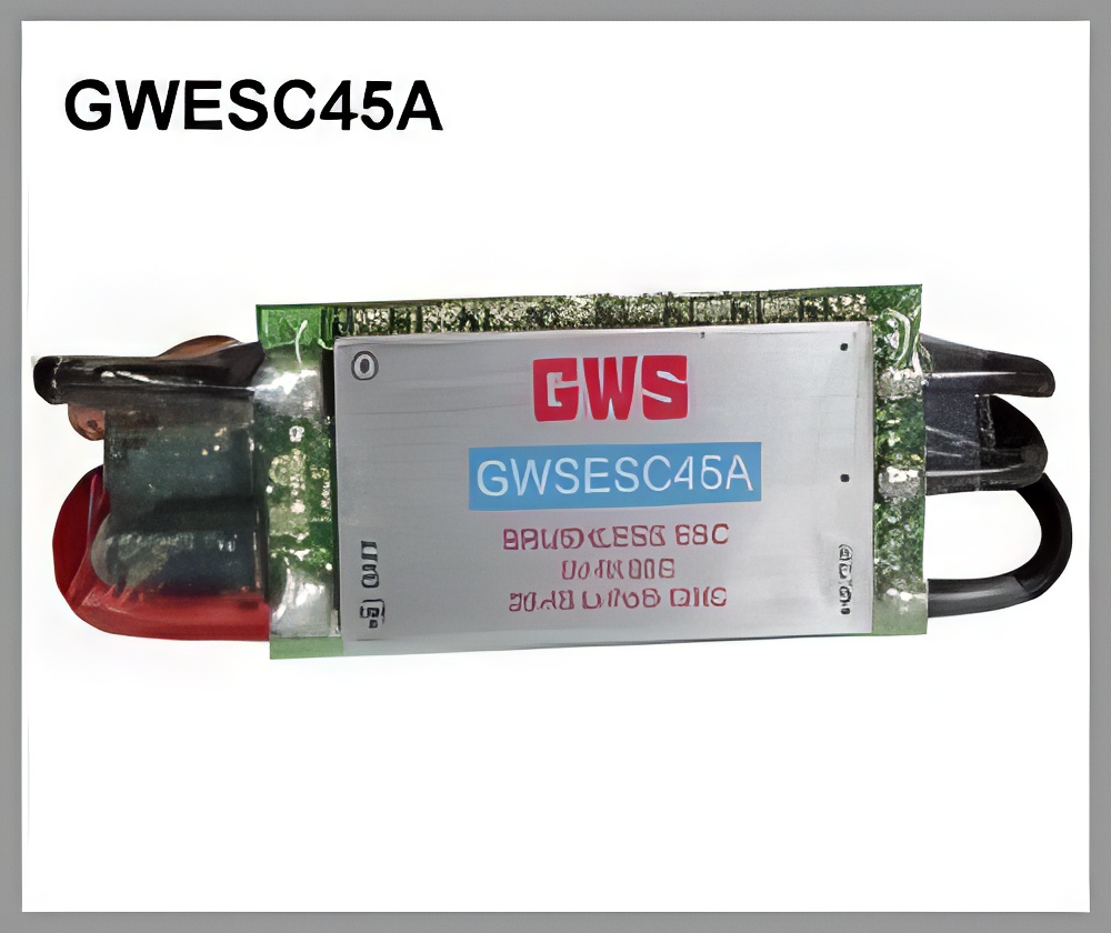 GWS BRUSHLESS ESC 45A - Lipo/A123
