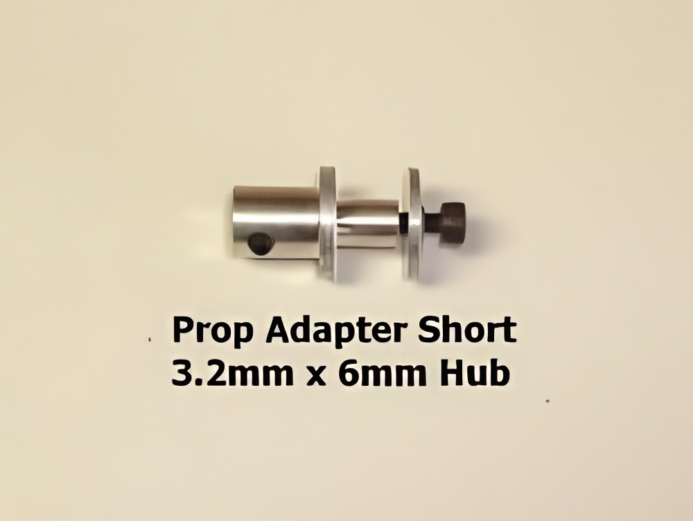 RRC 3.2mm Set Screw Type Prop Adaptor - Short