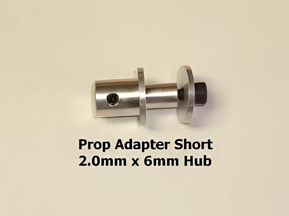 RRC 2mm Set Screw Type Prop Adaptor - Short