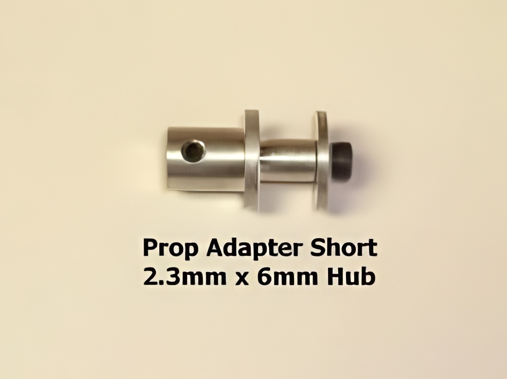 RRC 2.3mm Set Screw Type Prop Adaptor - Short