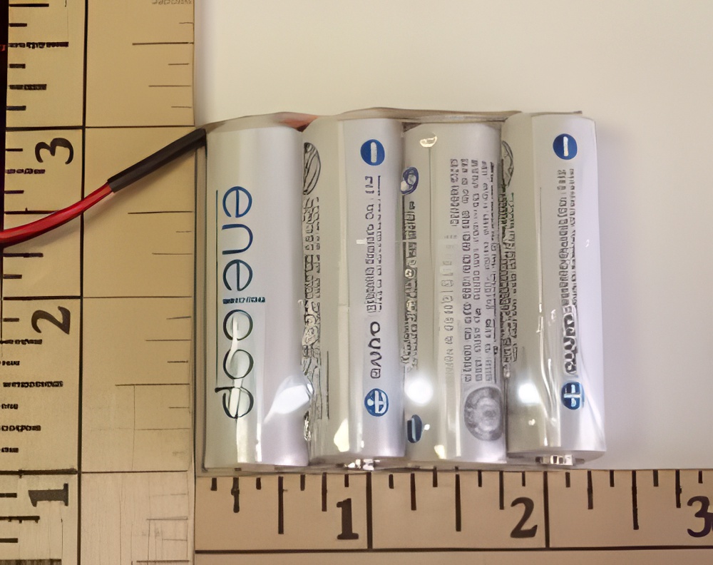 FDK/Sanyo Twicell, 1900mah NiMH AA 4 Cell 4.8V Flat or Double Barrel Stick Pack