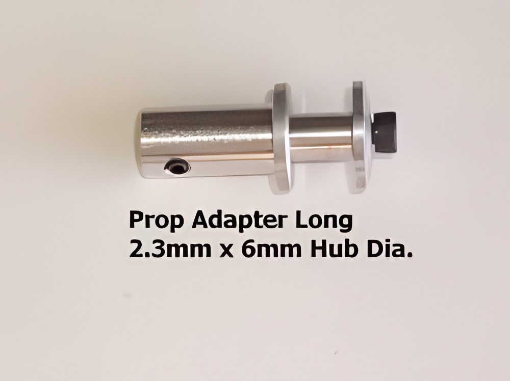 RRC 2.3mm Set Screw Type Prop Adaptor - Long