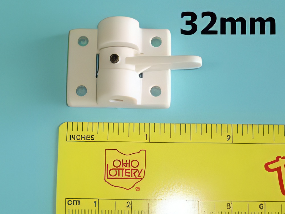 Radical RC Nose Gear Block with 32mm Steering Arm for 4mm Gear
