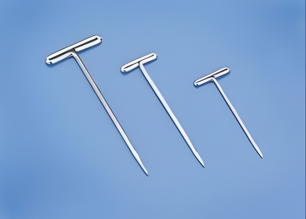 1 Inch T-Pins by Du-Bro, 100 Pack