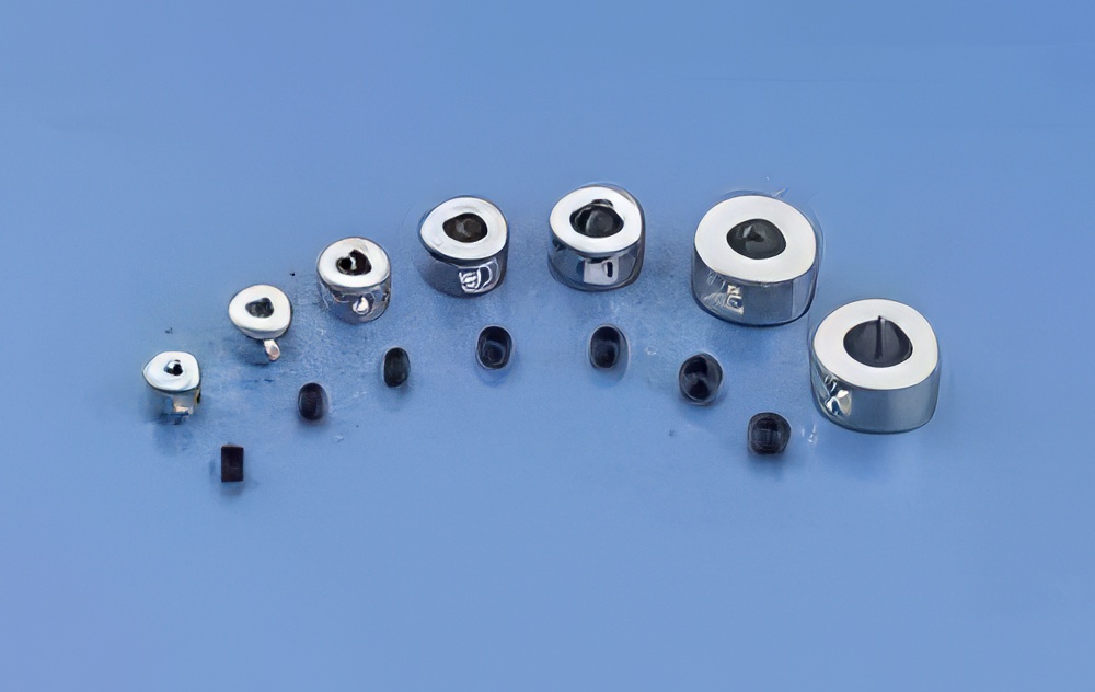 Du-Bro 1/16 Inch (1.5mm) Nickel Plated Shaft / Wheel Collars 4-Pack