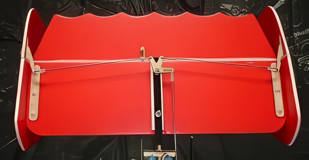 Twin Vertical Rudder Bellcrank & Horn Set