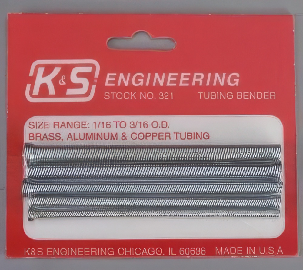 K & S Engineering 1/16 to 3/16 inch OD Tubing Bender