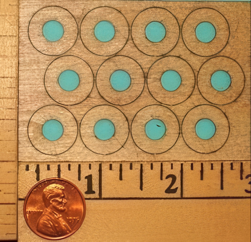 1/4" x 1/64" Ply Washer 12 pack