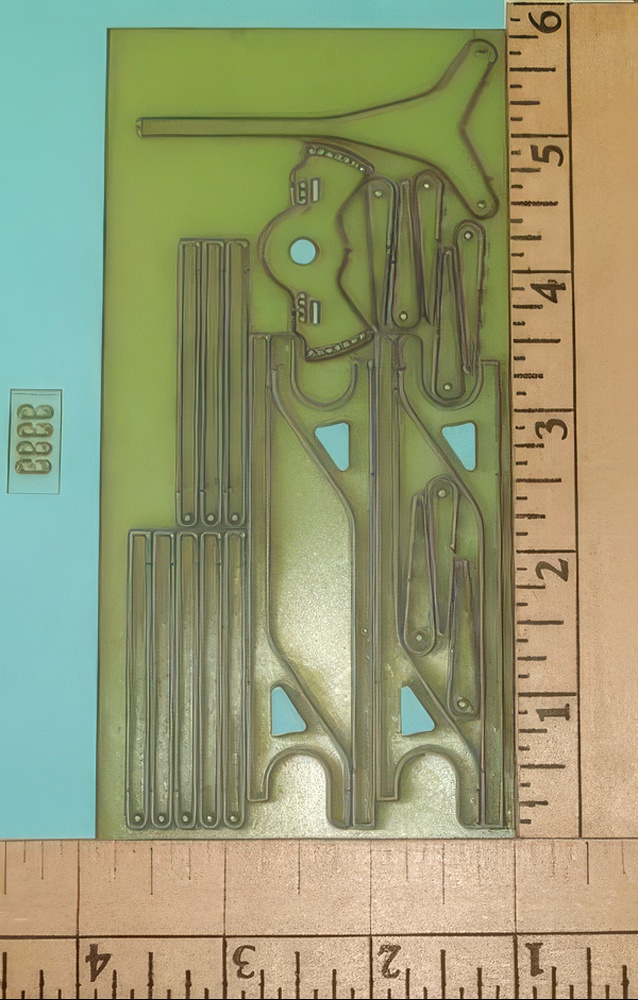 F3P Laser Control Horns Rod & Shrink Set .020 Fiberglass