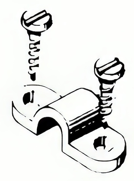 Du-Bro 1/8" Landing Gear Straps