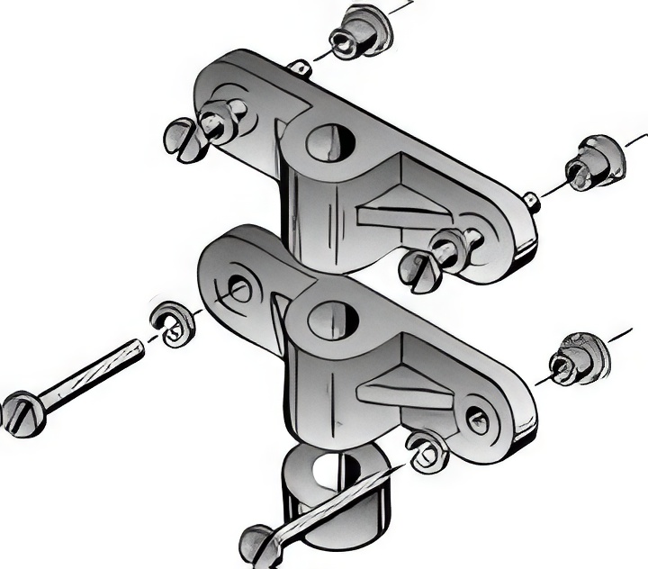 Du-Bro 5/32 Nose Gear Block Set