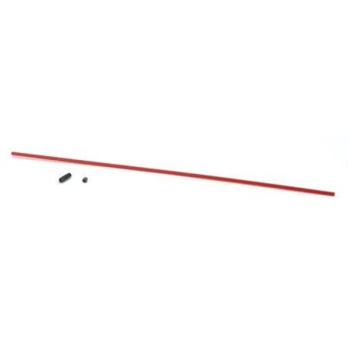 Antenna Tube w/Cap, Red
