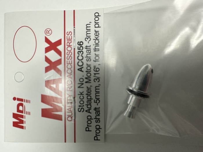 3mm MPI Prop Adapter Long Shaft