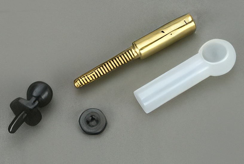 Du-Bro 1/16" Brass Coupler to 2-56 threaded Ball Link and Ball Stud