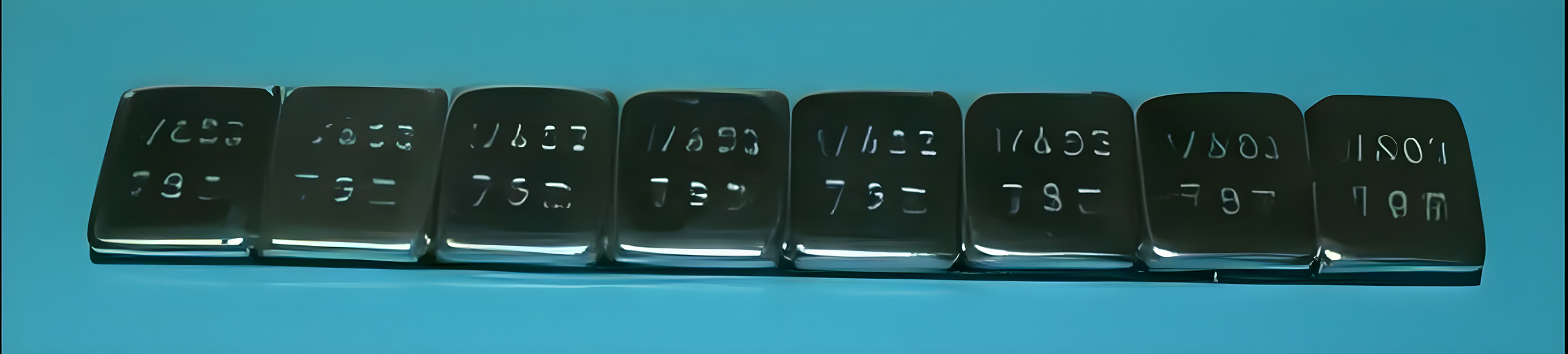Stick On Weights, 1/4 Ounce, 8 Each