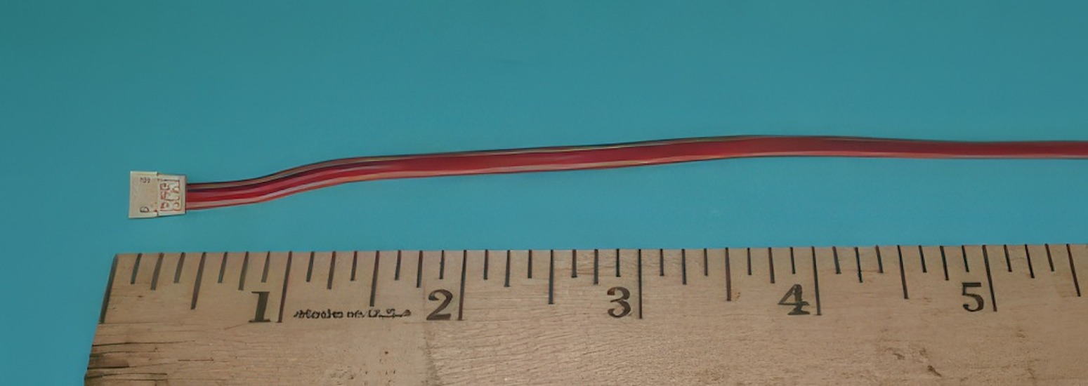 3-Pole JR Wire Pigtail w/Male JST Micro White