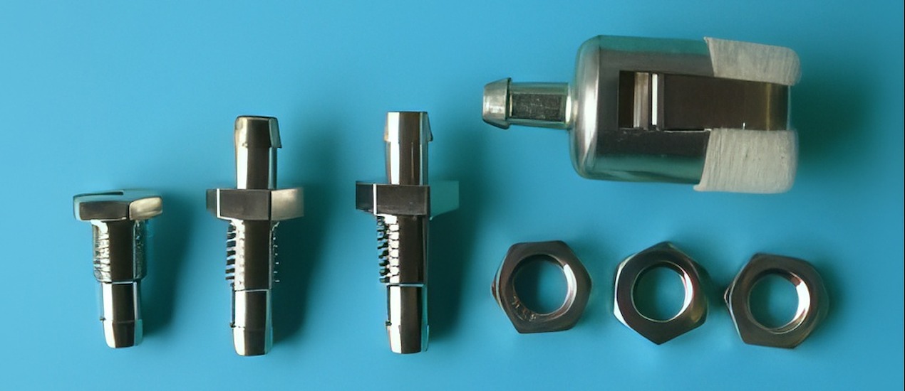 B&B Gas / Smoke Fuel Tank Fitting Set Small Klunk