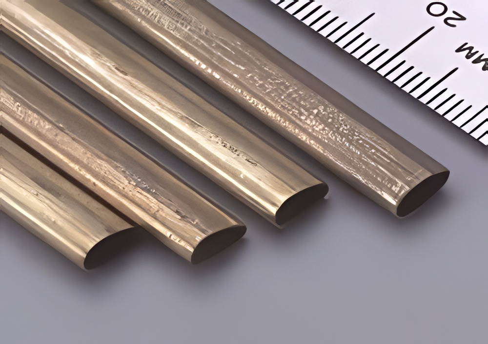1/4 OD x 0.014 Wall x 12 inch Long K & S Brass Streamline Tubing, 1PC